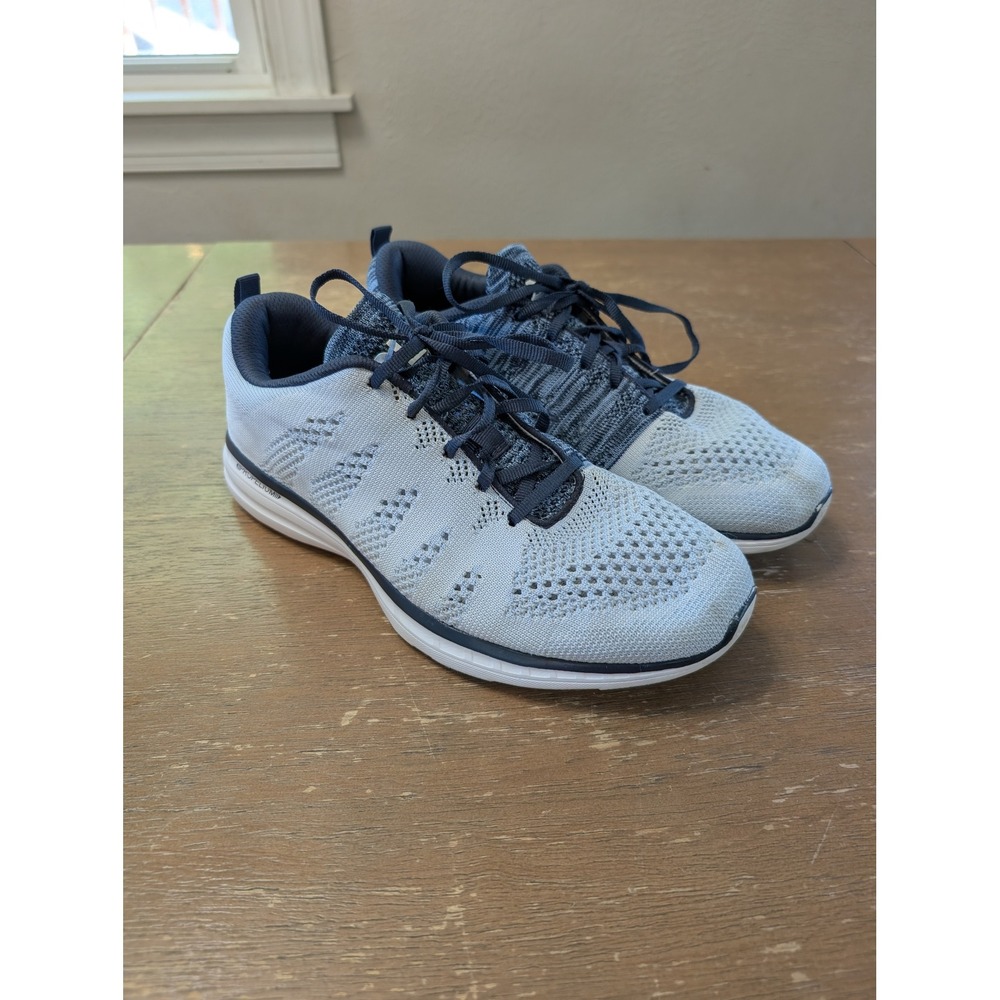 APL TechLoom Pro Blue White Running Shoes sneakers Womens 9.5 athleisure